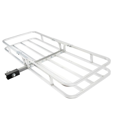 ERICKSON 53.5"X19.5"X5" Aluminum Cargo Carrier / Fits 2" & 1.25" Receiver 07701